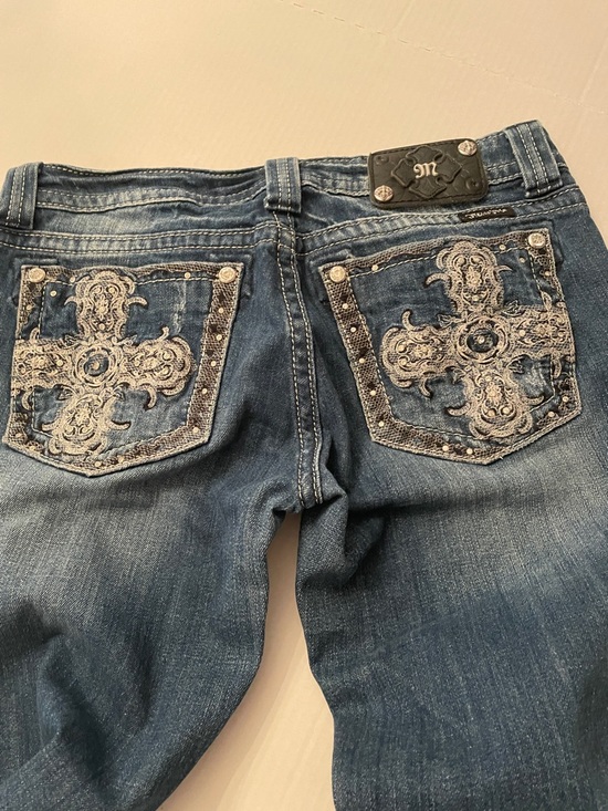 Miss Me Denim - Miss Me  Women’s  Dark Blue Bootcut Jeans